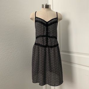 Zoe & Rose Flowers Boho Bohemian Skater Dress